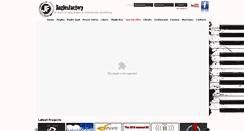 Desktop Screenshot of jinglesfactory.com